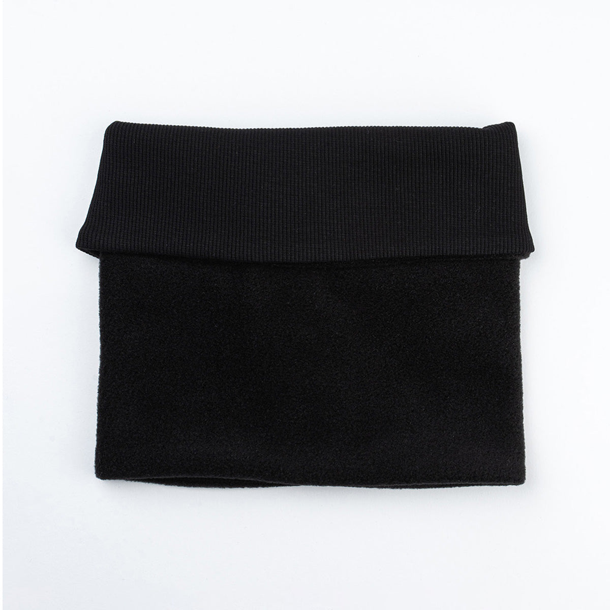Black Baby Hat & Bib 2-in-1