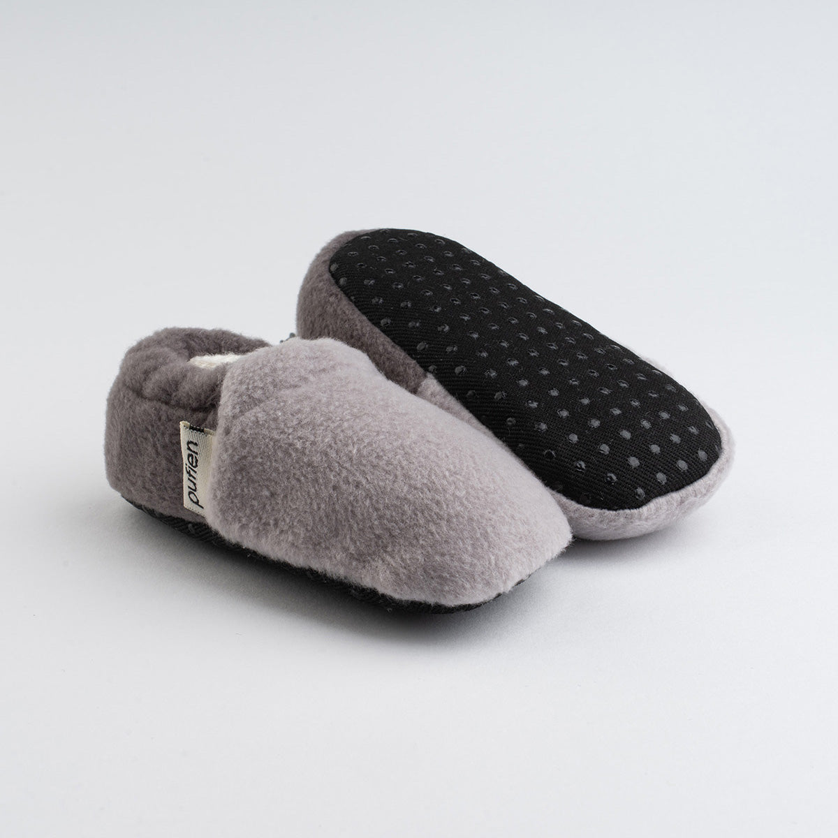 Anthracite - Grey Short Neck Baby Booties