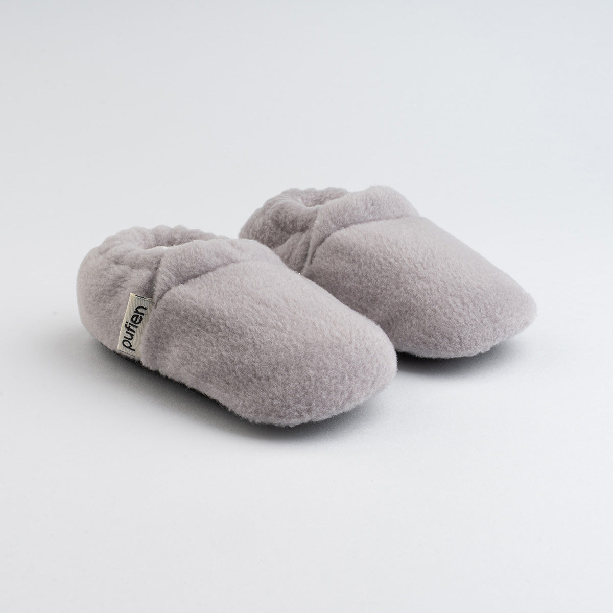 Grey Short Neck Baby Booties
