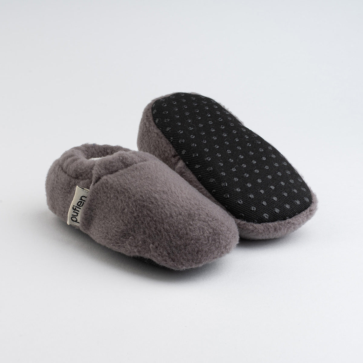 Anthracite Short Neck Baby Booties