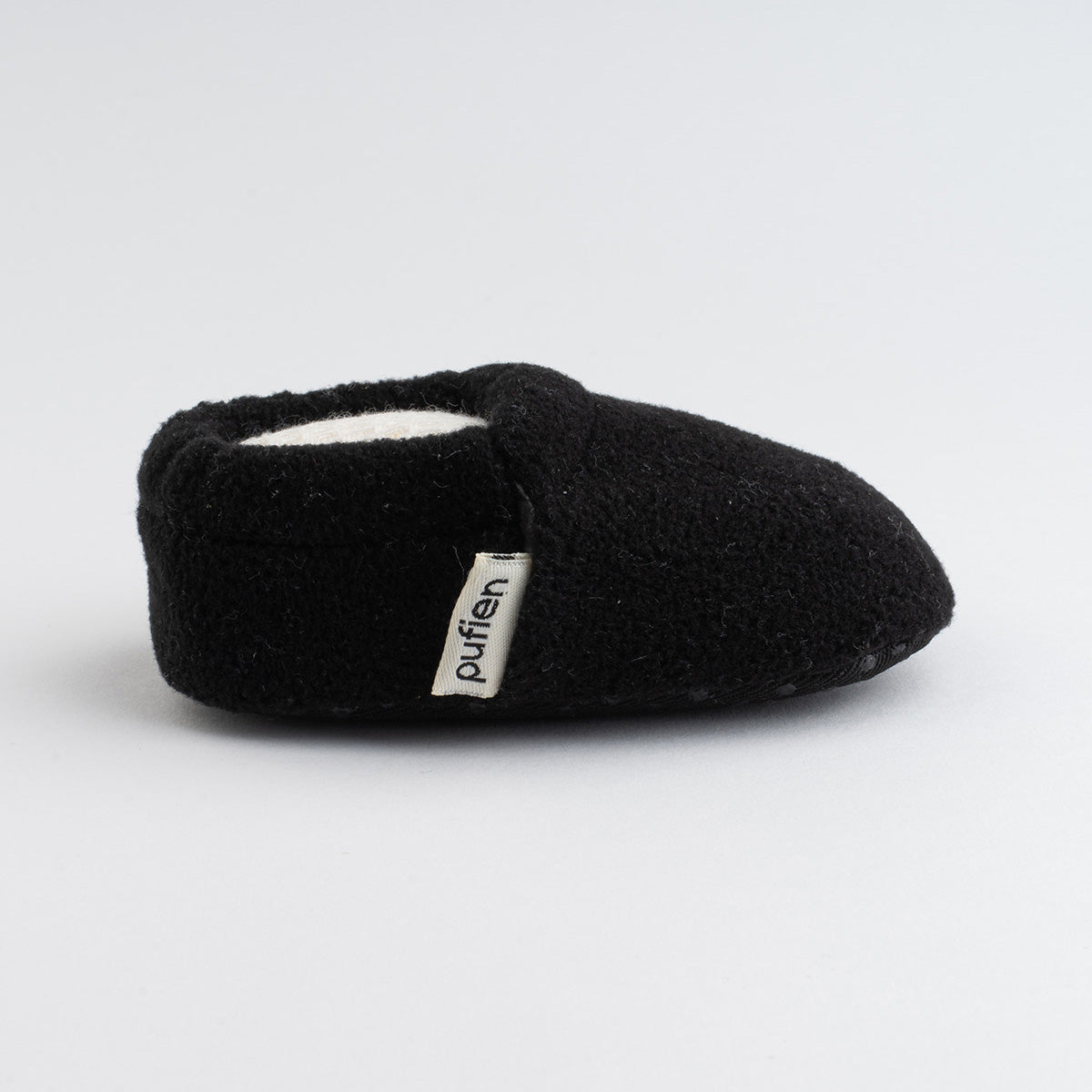 Black Short Neck Baby Booties