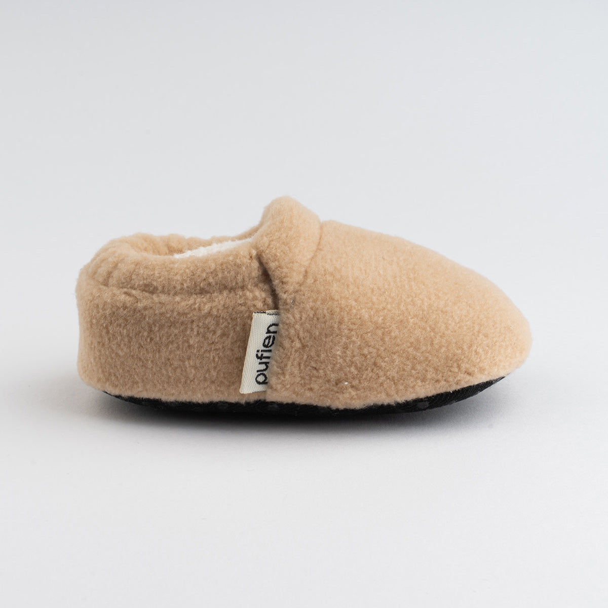 Beige Short Neck Baby Booties