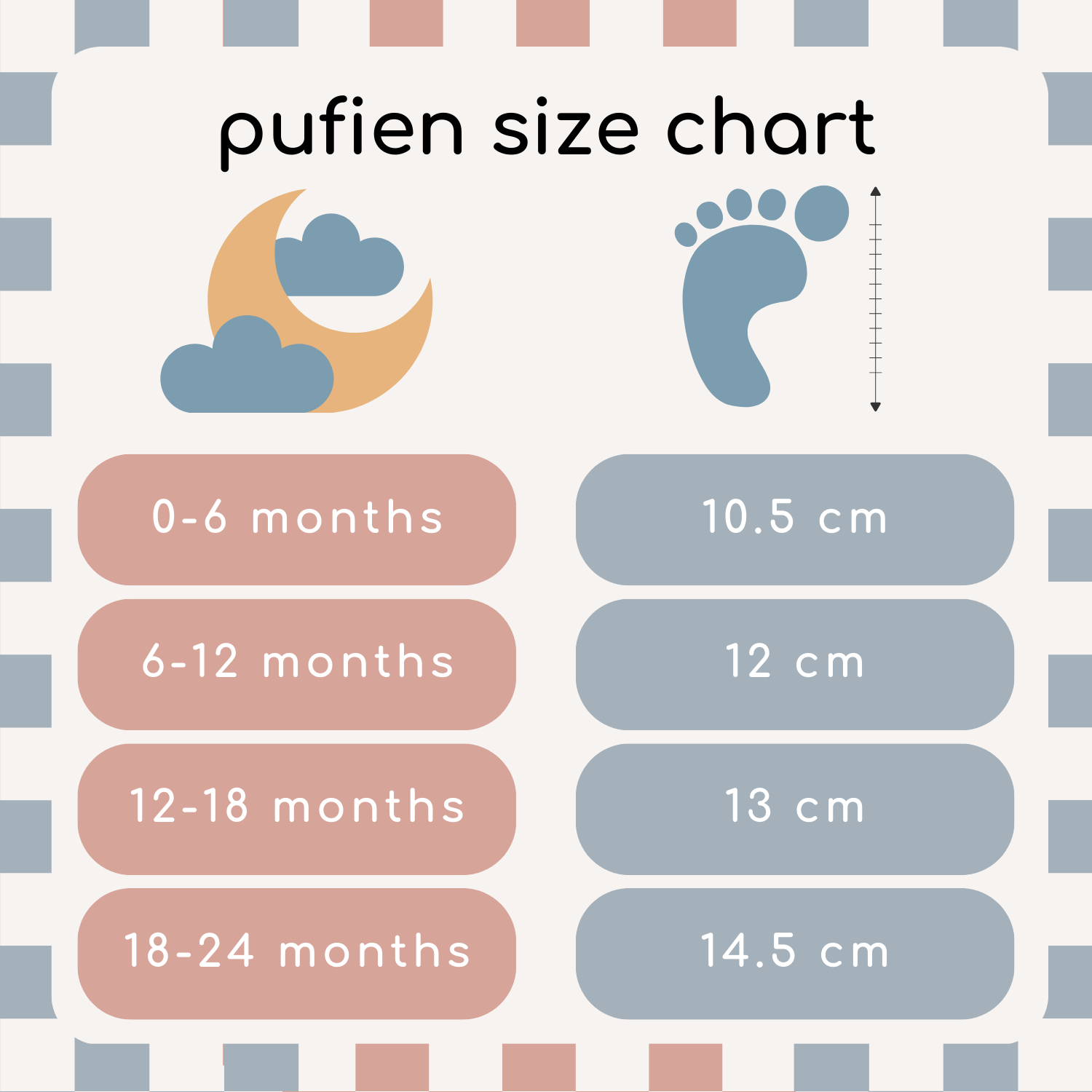 Mink - White Short Neck Baby Booties