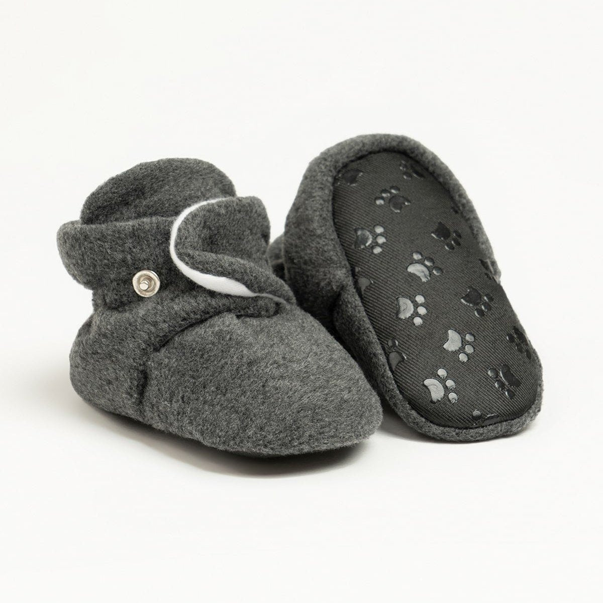 Anthracite Baby Booties