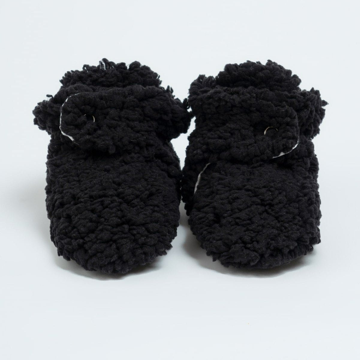 Black Fluffy Booties