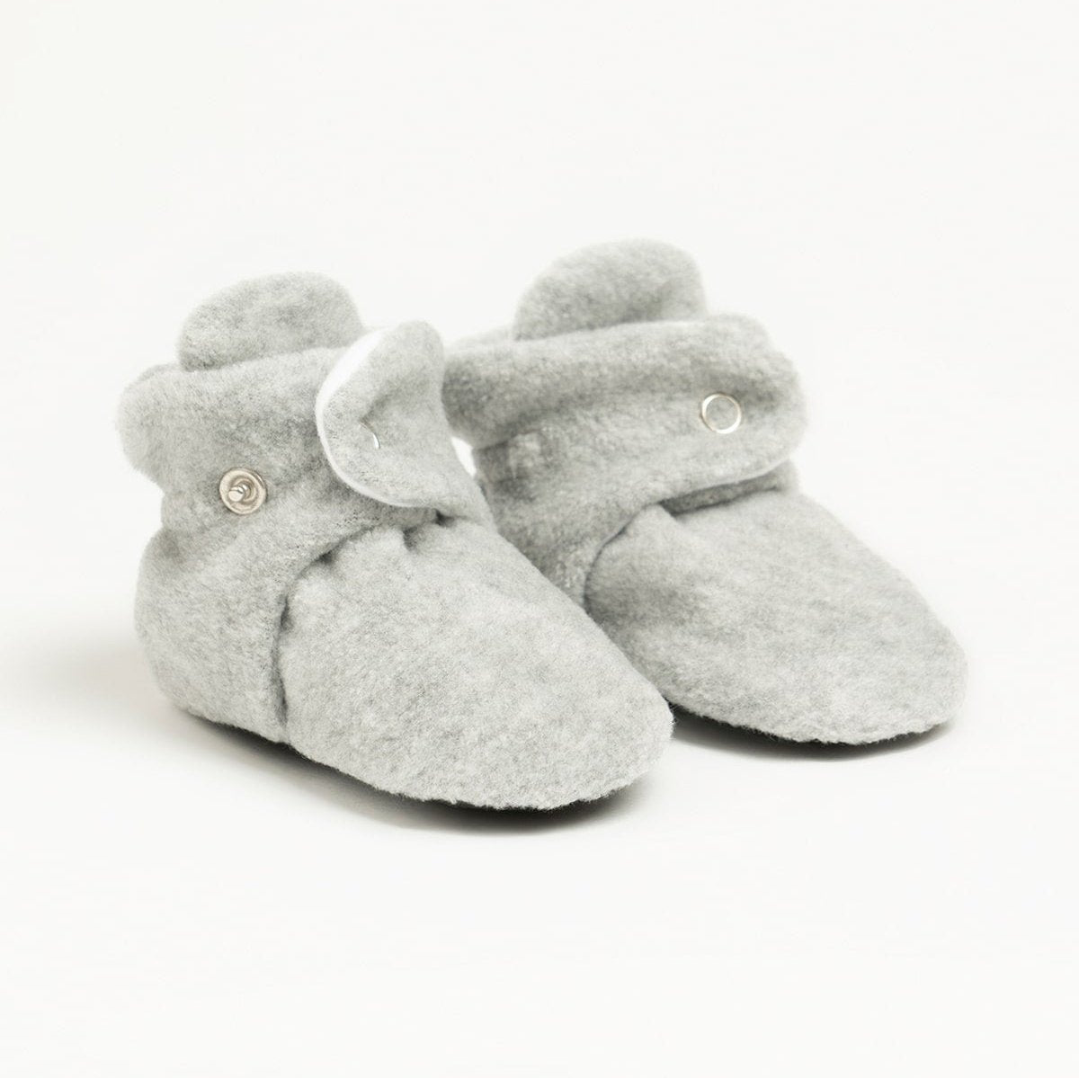 Grey Fleece Booties