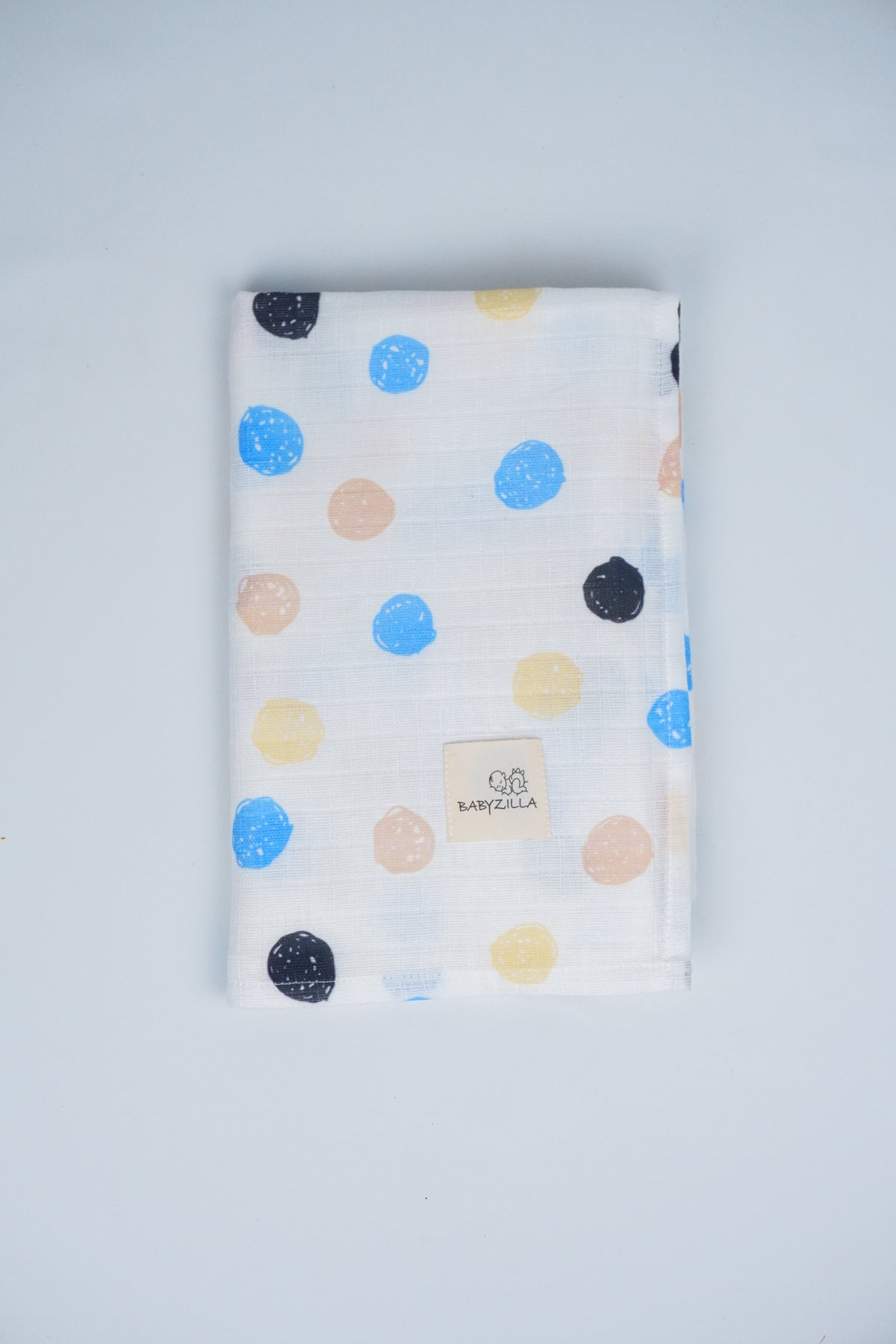 Multi-Purpose Muslin Cover with Pastel Pattern