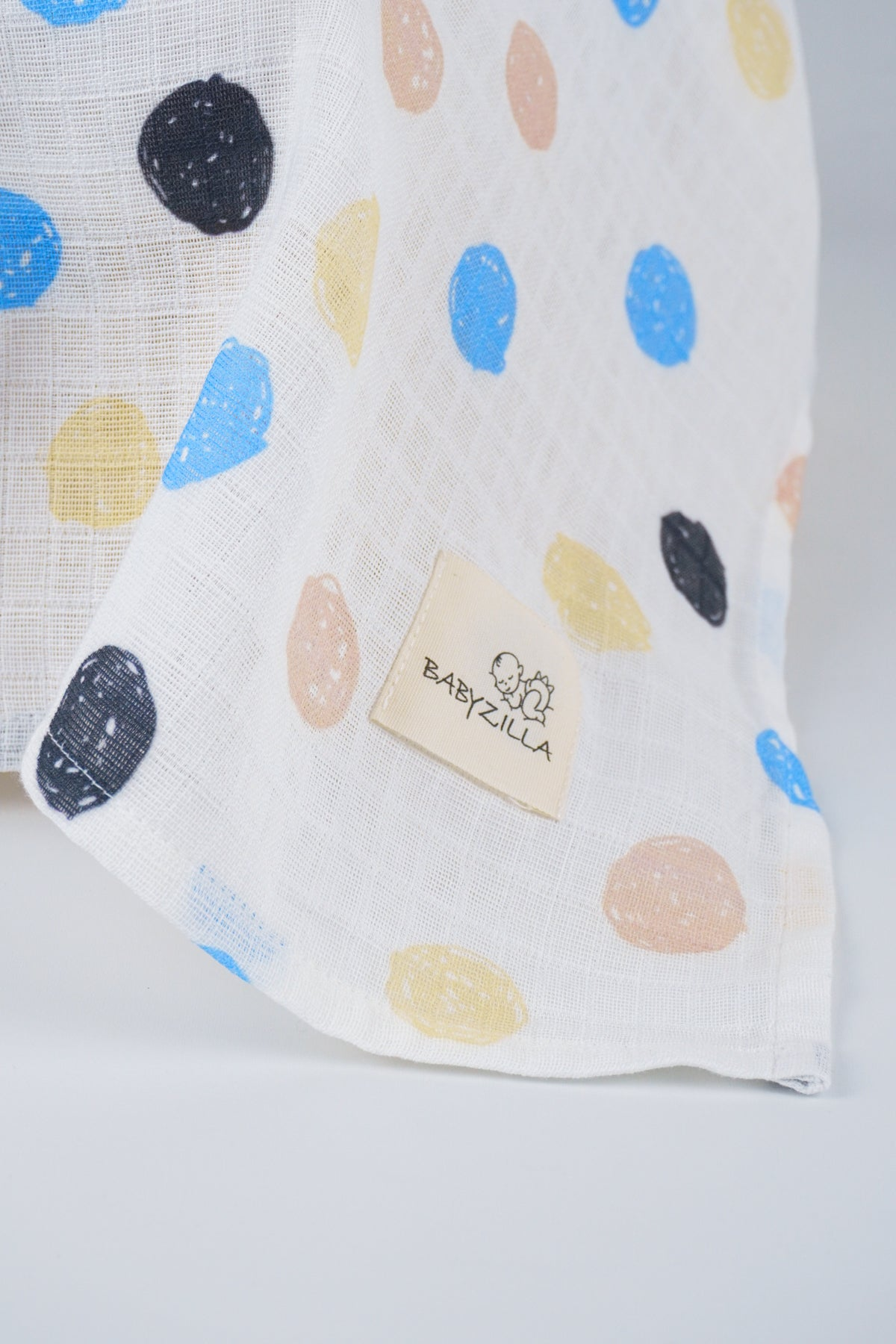 Multi-Purpose Muslin Cover with Pastel Pattern