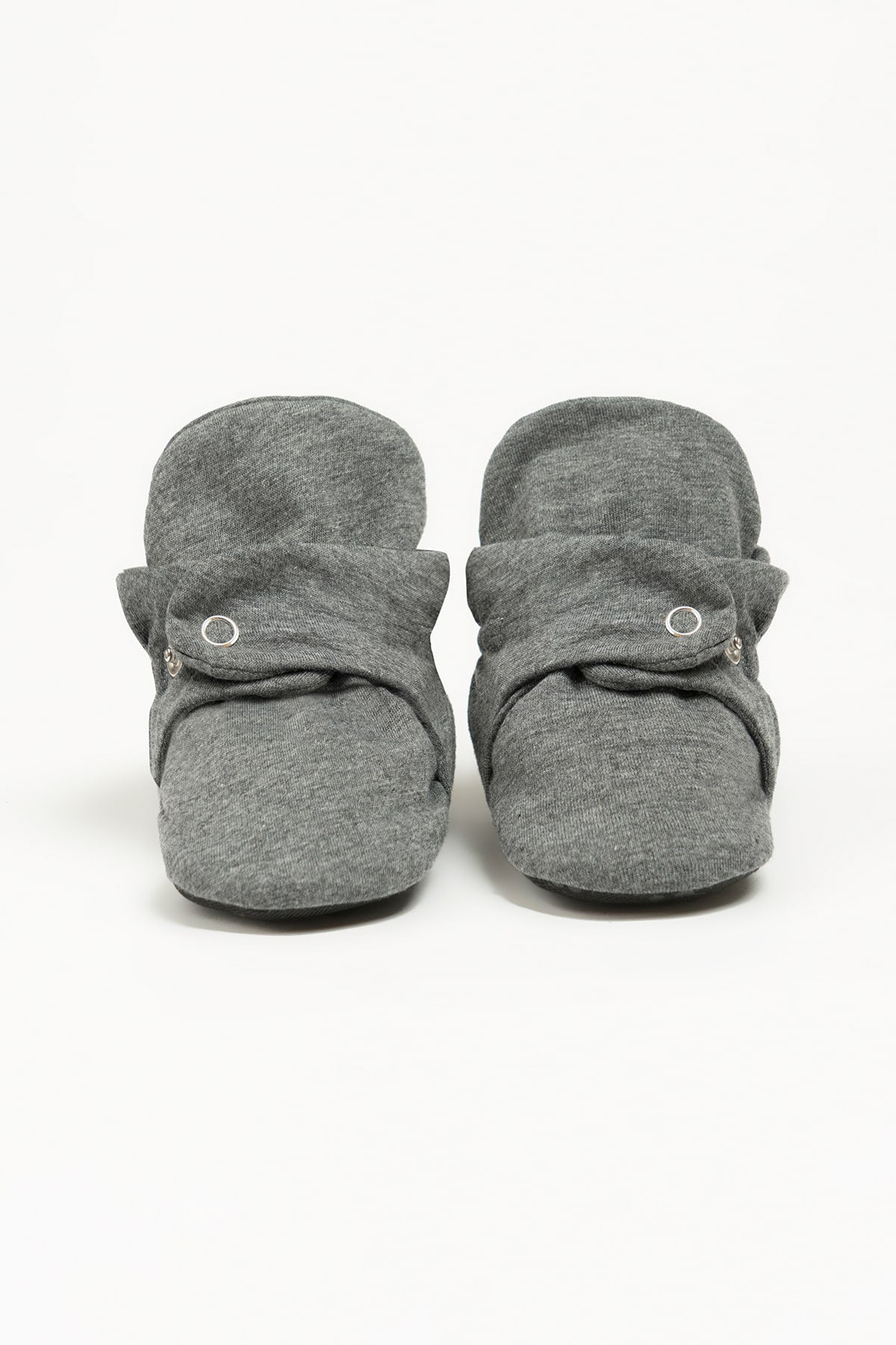 Summer Anthracite Organic Cotton Booties