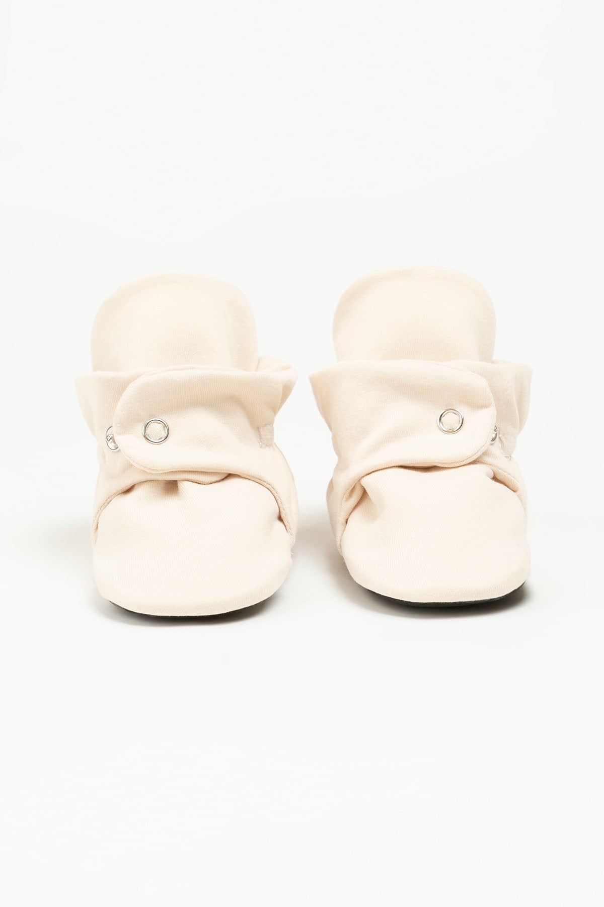 Summer Beige Organic Cotton Booties