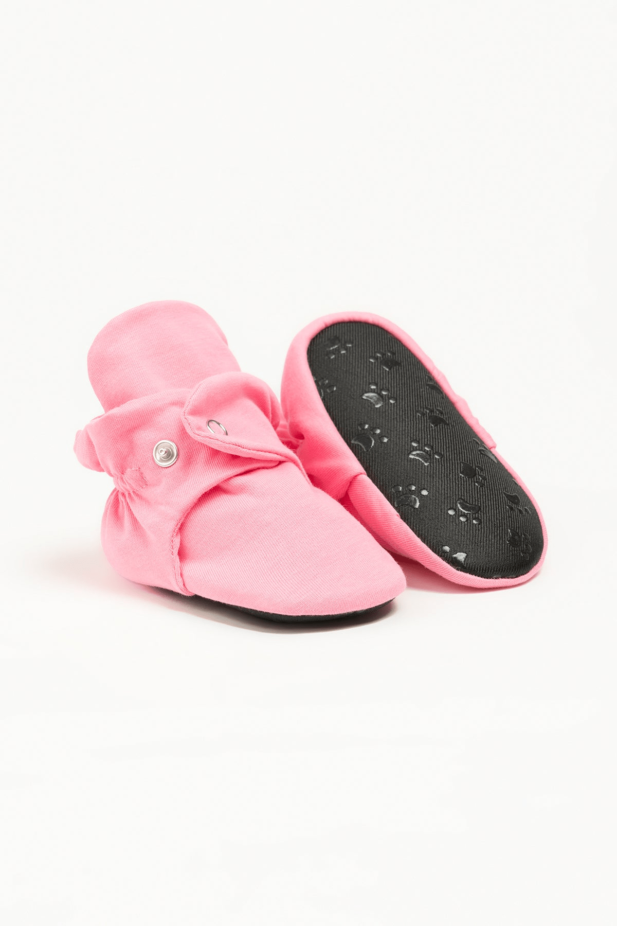 Summer Pink Organic Cotton Booties