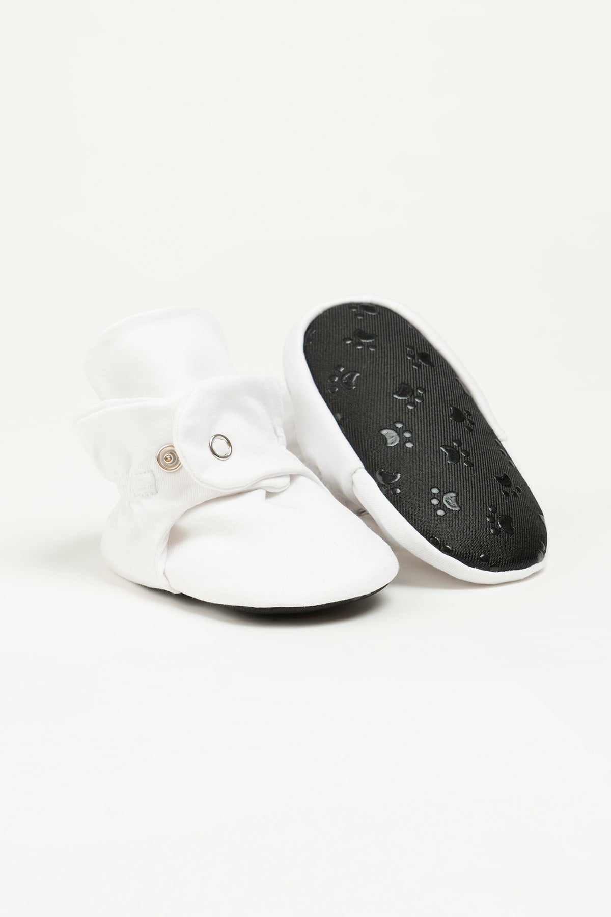 Summer White Organic Cotton Booties