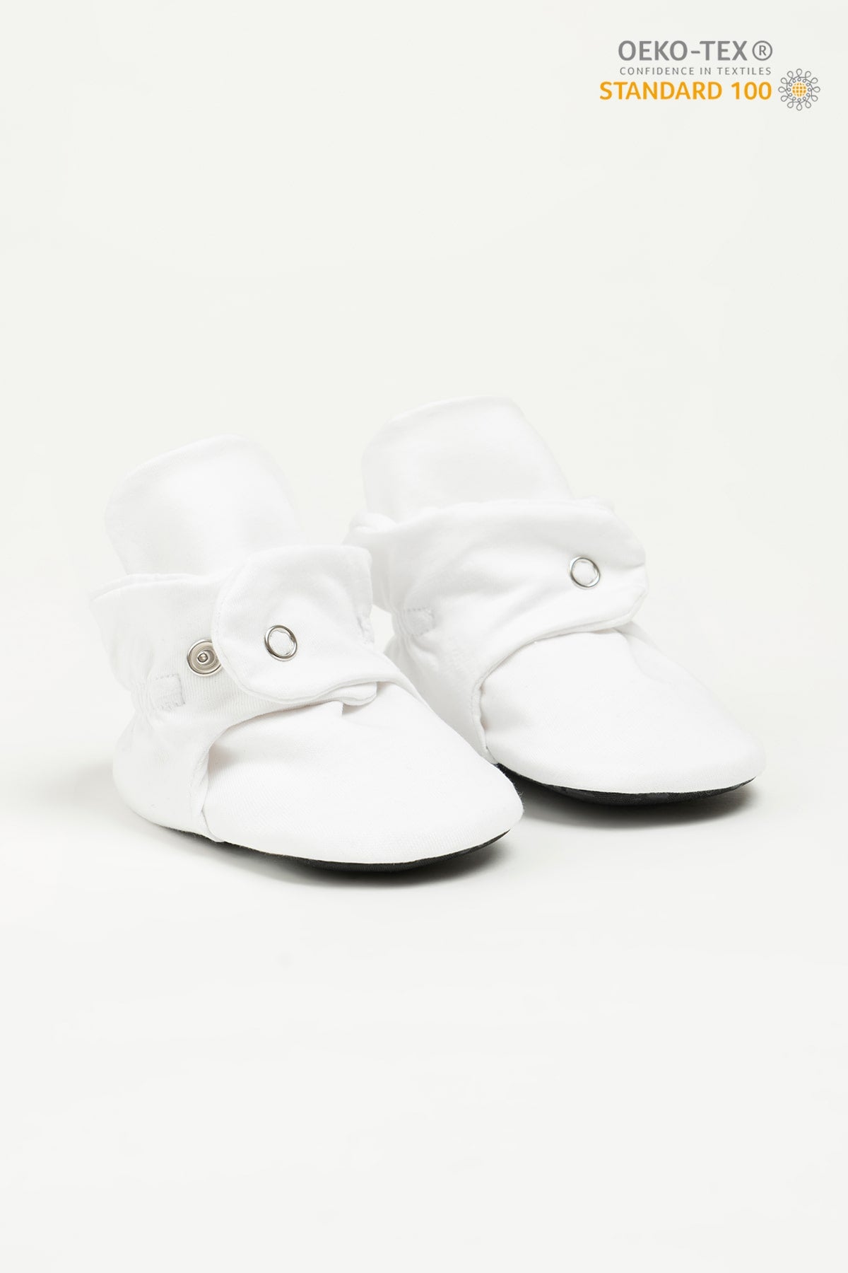 Summer White Organic Cotton Booties