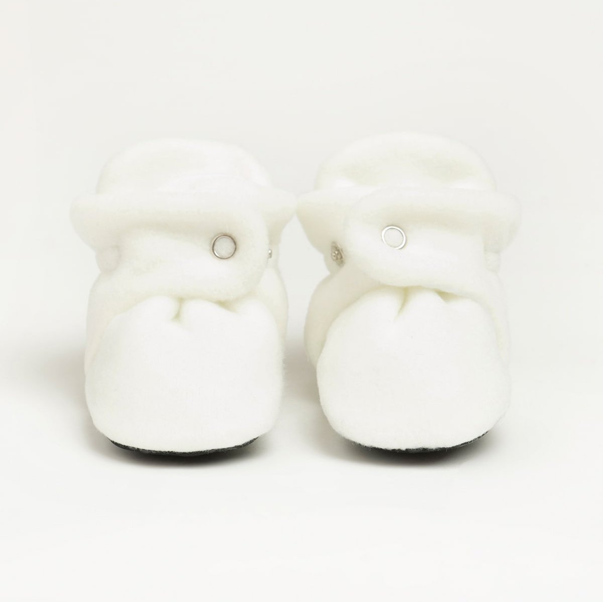 White Fleece Booties