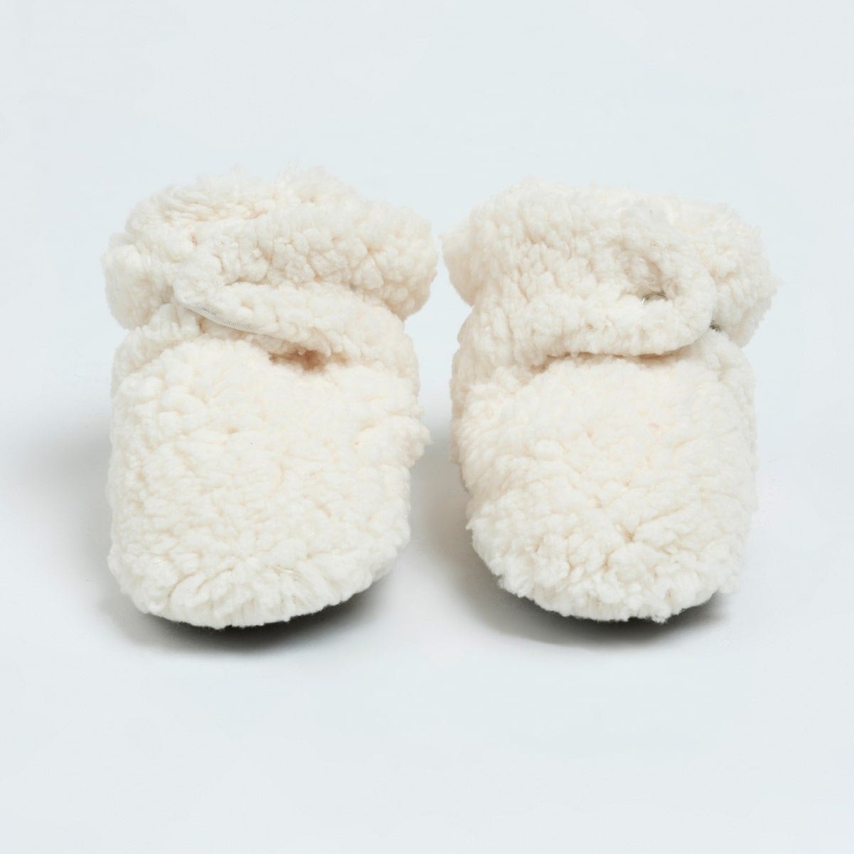 White Fluffy Booties